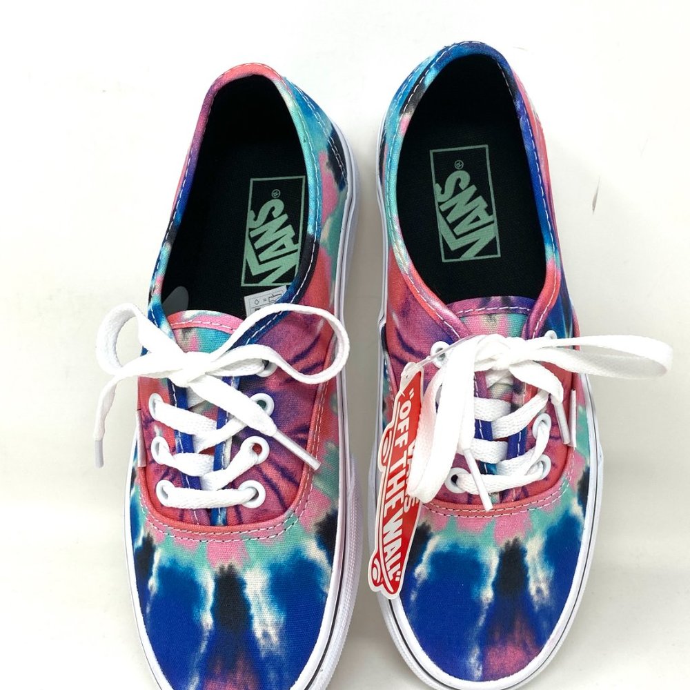 💖MEGA SALE💖 VANS Authentic Tie Dye Multi Canvas  Women's  VN0A38EMVK shoes - Picture 11 of 13